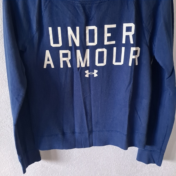 Navy Blue Under Armour Sweater - Picture 3 of 4
